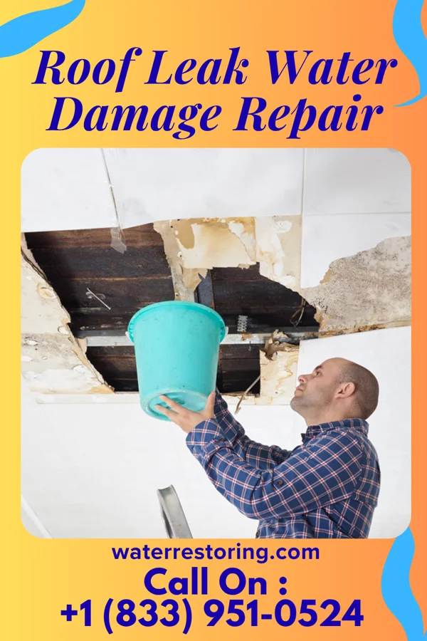 Roof Leak Water Damage Repair in St. Jo, TX
